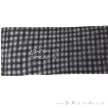 abrasive sanding mesh disc black sandpaper 90*178mm